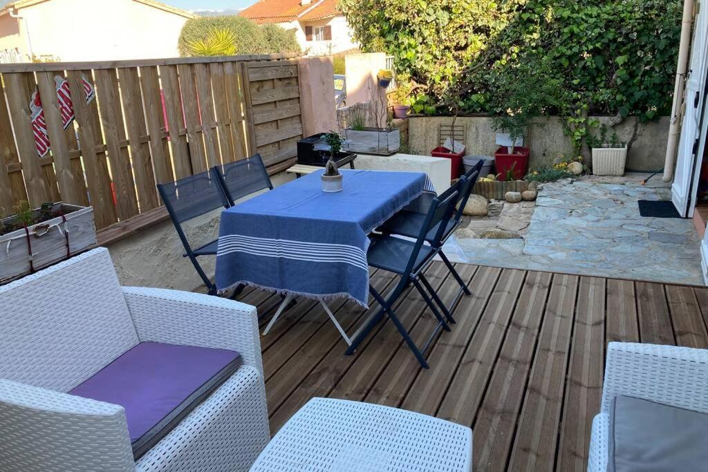 Appartement Avec Jardin Terrasse Porticcio  Eksteriør billede